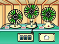 3台の扇風機