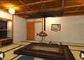 脱出ゲーム
囲炉裏のある部屋