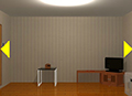 白いドアの部屋からの脱出