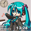 ミク時計