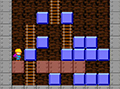 青いブロックを壊すゲーム